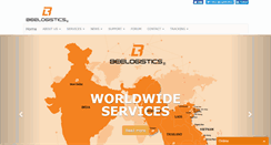 Desktop Screenshot of beelogistics.com